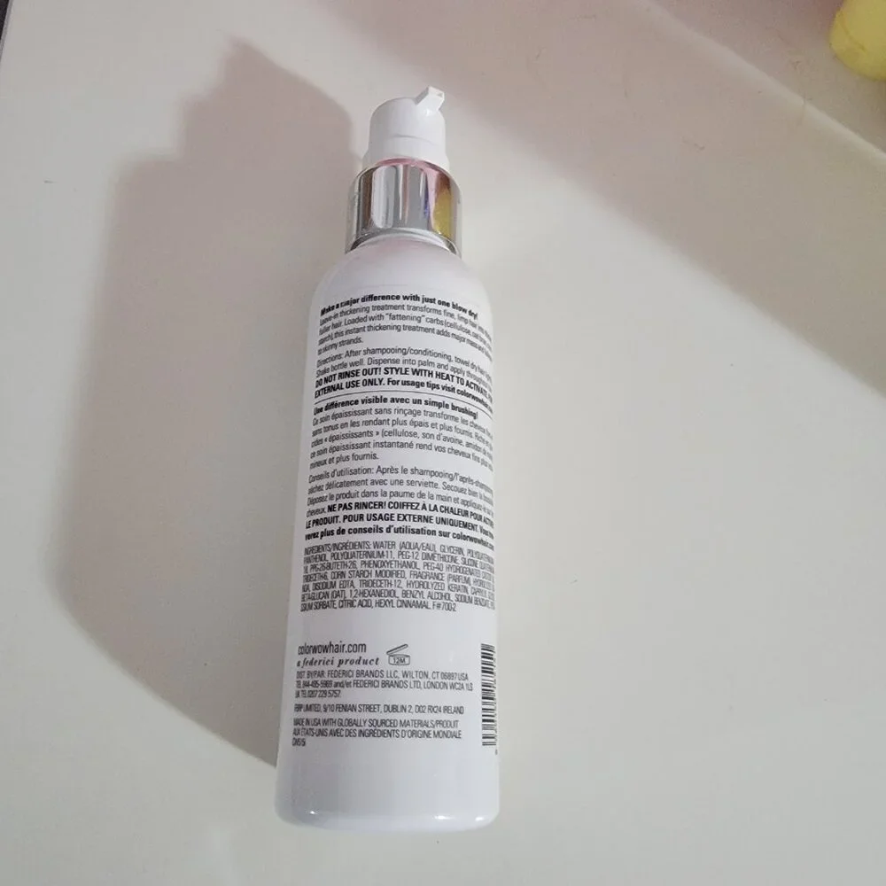 Color Wow Dream Cocktail Carb-Infused Thickening Leave In Treatment